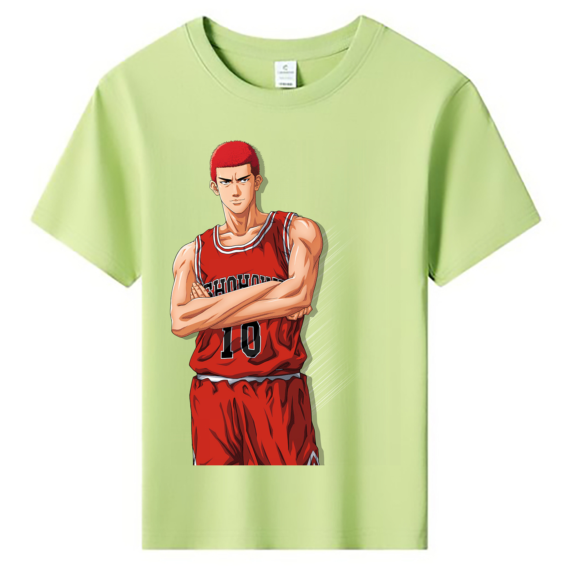 （画像用） SLAM DUNK／スラムダンク 綿100％キッズTシャツ（フロントプリント）